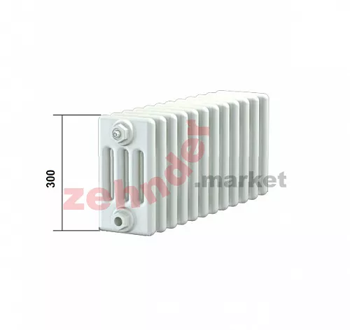 Радиатор Zehnder Charleston CH 4030/08 1270 ¾ RAL 9016