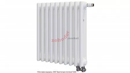 Радиатор Zehnder Charleston Completto 3050/10 V001 1/2 RAL 9016 нижнее подключение