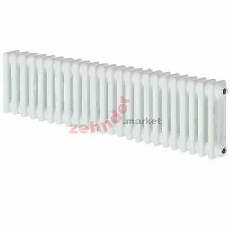 Радиатор Zehnder Charleston 3037/24 1270 3/4 RAL 9016 боковое подключение