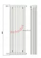 Радиатор Zehnder Charleston CH 3300/13 1270 ¾ RAL 9016