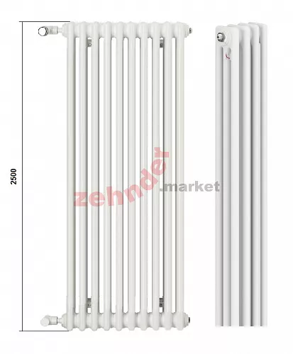 Радиатор Zehnder Charleston CH 3250/32 1270 ¾ RAL 9016