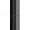 Вертикальный радиатор Zehnder Charleston 2180/10 1270 3/4 RAL 9217 matt цвет Чёрный боковое подключение