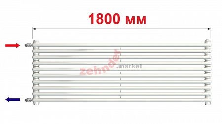 Радиатор Zehnder Charleston Turned T3180/10 N1280 RAL 9016