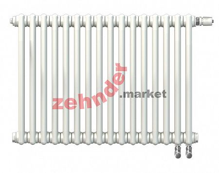 Радиатор Zehnder Charleston Completto 2050/16 V001 1/2 RAL 9016 нижнее подключение (с кронштейнами CVD1+BH)