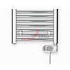 Электрический полотенцесушитель Zehnder Aura PBECZ-080-040/MQ Chrome/патрон Musa Chrome