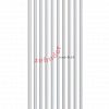 Вертикальный радиатор Zehnder Charleston 2180/10 1270 3/4 RAL 9016 боковое подключение