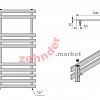 Полотенцесушитель Zehnder Truva TRV-100-050