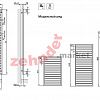 Полотенцесушитель Zehnder Quaro Inox QAI-140-045