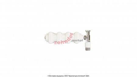 Вертикальный радиатор Zehnder Charleston 2180/04 1270 3/4 RAL 9016 боковое подключение