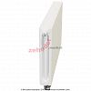 Радиатор Zehnder Charleston Completto 3050/18 V001 1/2 RAL 9016 нижнее подключение (с кронштейнами CVD1+BH)
