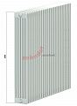 Радиатор Zehnder Charleston CH 6200/04 1270 ¾ RAL 9016
