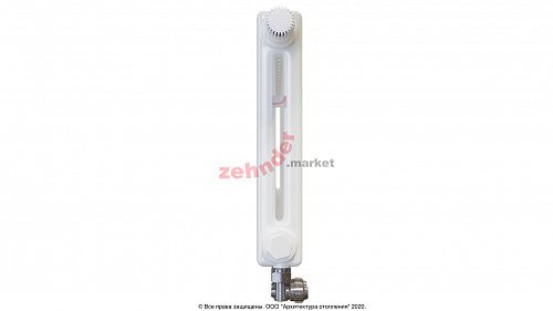 Радиатор Zehnder Charleston Completto 2035/24 V001 1/2 RAL 9016 нижнее подключение