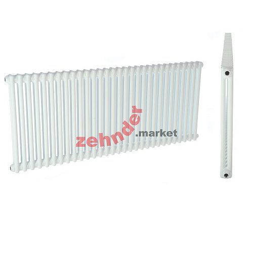 Радиатор Zehnder Charleston 2056/30 1270 3/4 RAL 9016 боковое подключение