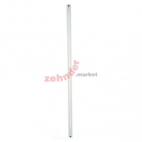 Вертикальный радиатор Zehnder Charleston 2200/12 1270 1/2 RAL 9016 боковое подключение (с кронштейнами CVD1+BH)