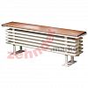 Радиатор-скамейка Zehnder Radiator Bench B4150/8 N3570 RAL 9016