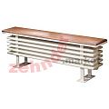 Радиатор-скамейка Zehnder Radiator Bench B4150/8 N3570 RAL 9016