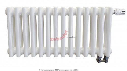 Радиатор Zehnder Charleston Completto CH 3030/14 V001 ½ RAL 9016