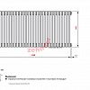 Радиатор Zehnder Charleston Completto CH 3050/28 V001 ½ RAL 9016