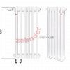 Радиатор Zehnder Charleston Completto CH 3120/41 V001 ½ RAL 9016