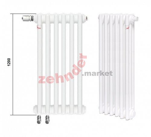 Радиатор Zehnder Charleston Completto CH 3120/41 V001 ½ RAL 9016