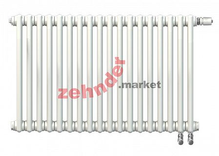 Радиатор Zehnder Charleston Completto 2050/18 V001 1/2 RAL 9016 нижнее подключение (с кронштейнами CVD1+BH)