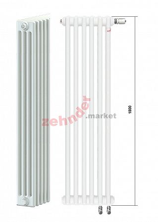 Радиатор Zehnder Charleston Completto CH 4180/48 V001 ½ RAL 9016