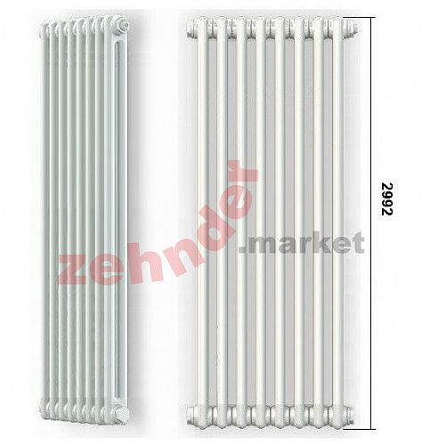 Радиатор Zehnder Charleston CH 2300/35 1270 ¾ RAL 9016
