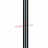 Вертикальный радиатор Zehnder Charleston Completto 3180/04 V001 1/2 RAL 9217 matt Чёрный нижнее подключение