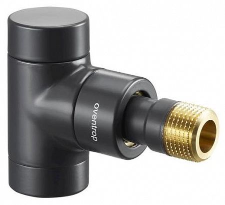 1166032 Oventrop Combi E вентиль на обр. подводку Ду15, 1/2&quot;, PN10, угловой, антрацит