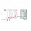 Радиатор Zehnder Charleston Completto CH 6026/03 V001 ½ RAL 9016