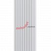 Вертикальный радиатор Zehnder Charleston Completto 2180/10 V001 1/2 RAL 9016 нижнее подключение (с кронштейнами CVD1+BH)