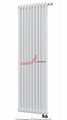 Вертикальный радиатор Zehnder Charleston Completto 2180/10 V001 1/2 RAL 9016 нижнее подключение (с кронштейнами CVD1+BH)
