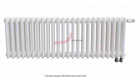 Радиатор Zehnder Charleston Completto 3037/24 V001 1/2 RAL 9016 нижнее подключение