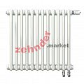 Радиатор Zehnder Charleston Completto 2050/12 V001 1/2 RAL 9016 нижнее подключение (с кронштейнами CVD1+BH)