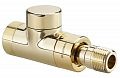 1167072 Oventrop Combi E вентиль на обр. подводку Ду15, 1/2&quot;, PN10, прямой, позолоченный