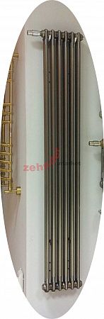 Вертикальный радиатор Zehnder Charleston 2180/06 V001 1/2 Technoline 0325 TL нижнее подключение (с кронштейнами CVD1+BH)