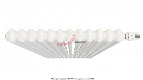 Радиатор Zehnder Charleston Completto CH 2180/12 V001 ½ RAL 9016