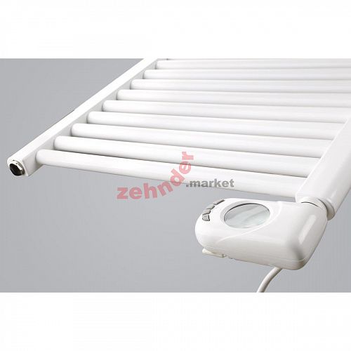 Электрический полотенцесушитель Zehnder Aura PBEZ-120-050/MQ RAL 9016/патрон Musa RAL 9016