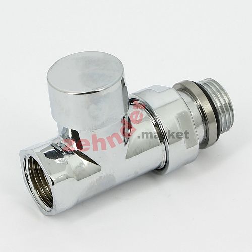 Вентиль обратный Carlo Poletti Compact прямой НВ 1/2&quot; цвет хром (V150810B)