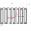Радиатор Zehnder Charleston 3057/22 1270 3/4 Technoline 0325 TL боковое подключение
