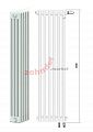 Радиатор Zehnder Charleston Completto CH 4300/64 V001 ½ RAL 9016