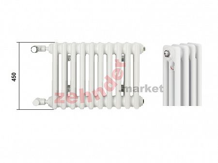 Радиатор Zehnder Charleston CH 3045/51 1270 ¾ RAL 9016