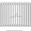 Радиатор Zehnder Charleston Completto 3050/22 V001 1/2 RAL 9016 нижнее подключение