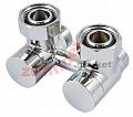 Узел подключения Schlosser, угловой G 3/4 x М22x1,5 D=50 MM, хром (601000002)