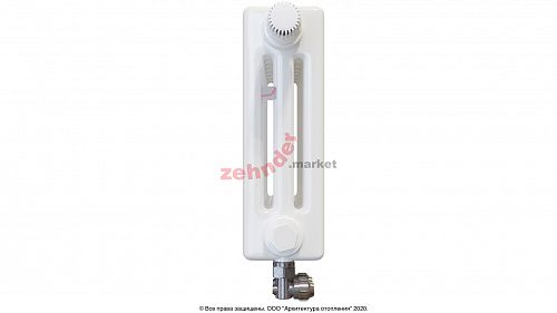 Радиатор Zehnder Charleston Completto CH 3030/10 V001 ½ RAL 9016