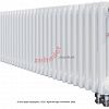 Радиатор Zehnder Charleston Completto 2035/36 V001 1/2 RAL 9016 нижнее подключение