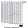 Радиатор Zehnder Charleston Completto CH 3050/12 V001 ½ RAL 9016