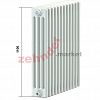 Радиатор Zehnder Charleston CH 4110/41 1270 ¾ RAL 9016