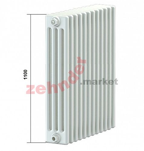 Радиатор Zehnder Charleston CH 4110/41 1270 ¾ RAL 9016