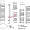 Полотенцесушитель Zehnder Aura Bow PBTZ-120-050 белый